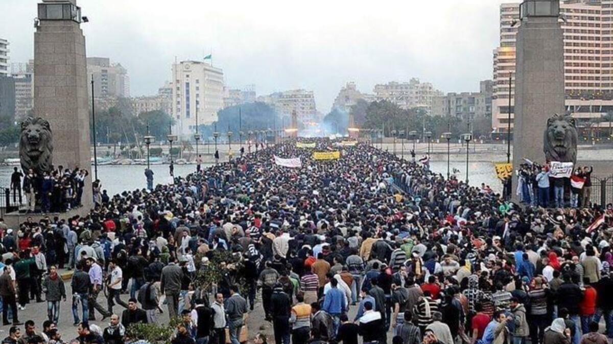 Protestors also gathered in other Egyptian cities calling for the removal of President Abdel Fattah al-Sisi but police quickly dispersed them. Twitter