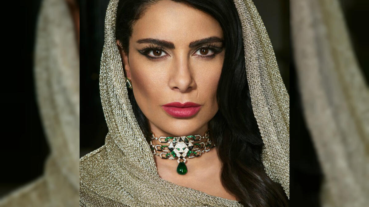 Saba Mubarak featured in Harper's Bazaar Arabia September's issue Source harpersbazaararabia.com