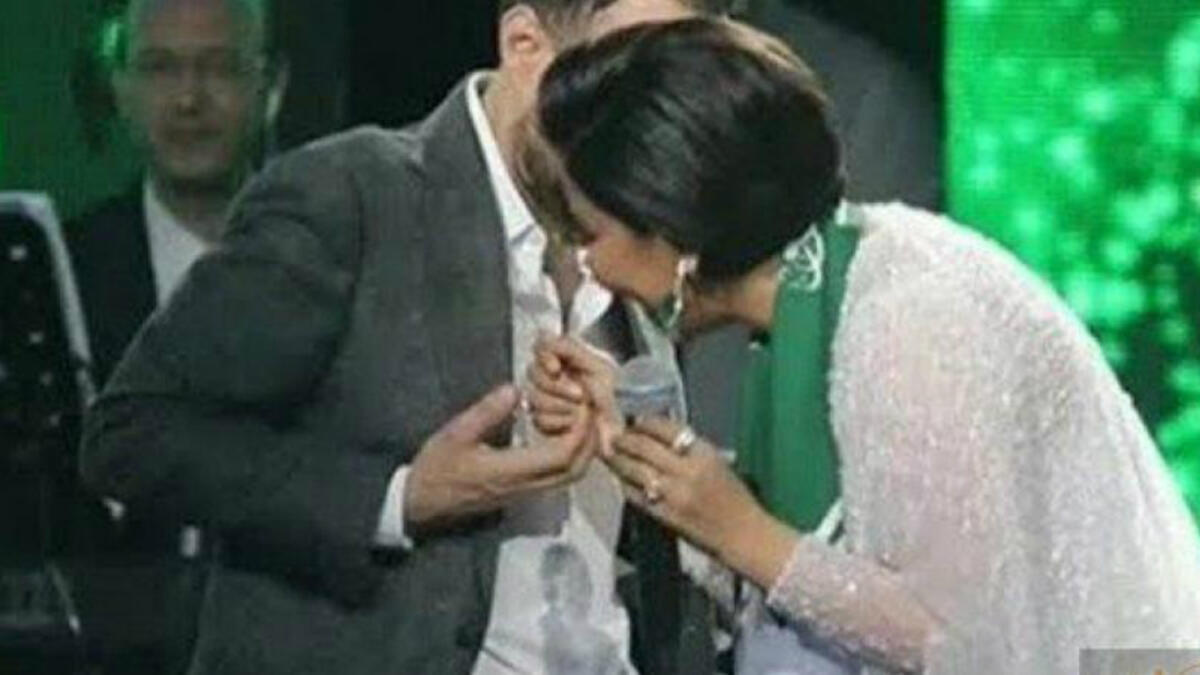 Sherine and Husband Hossam Habib