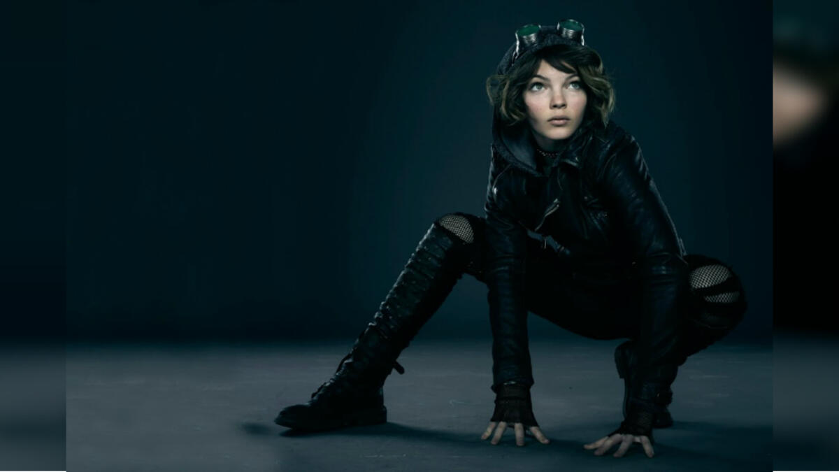 Camren Bicondova plays a young Selina Kyle in the series, Gotham which premiered in 2014