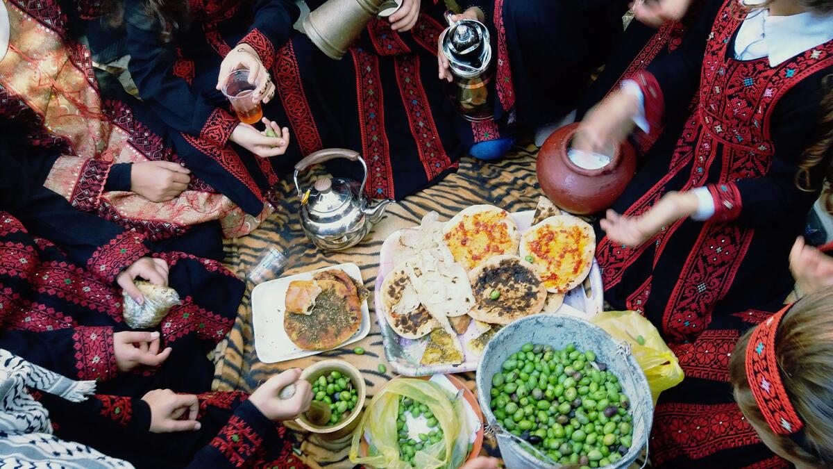 Olive harvest season in the Gaza City (Twitter)