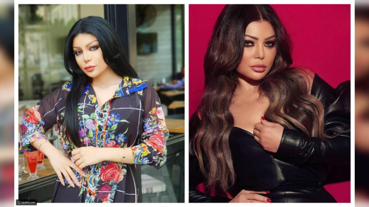 Haifa Wehbe With Her Lookalike