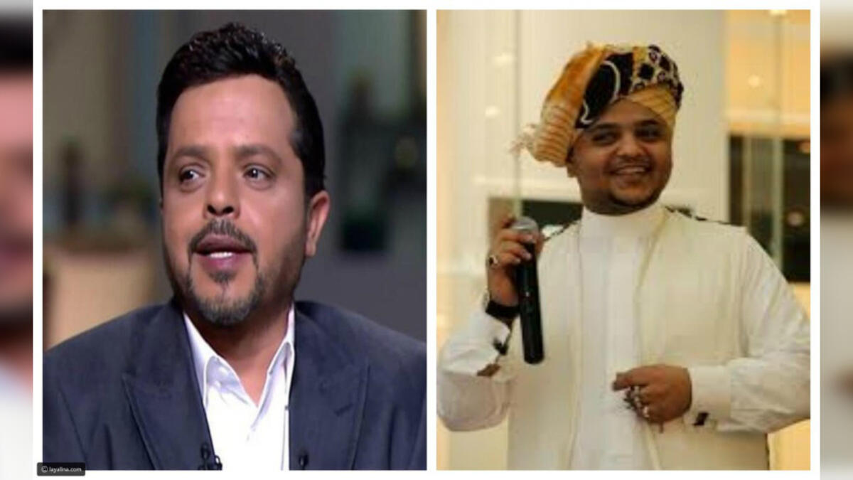 Mohammad Henedy With His Lookalike