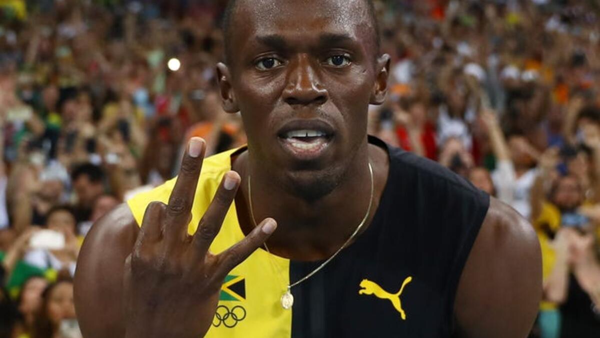 العداء الجمايكي يوساين بولت