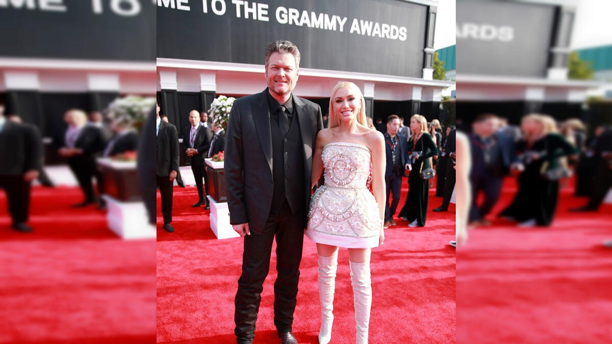 Gwen Stefani and Blake Shelton