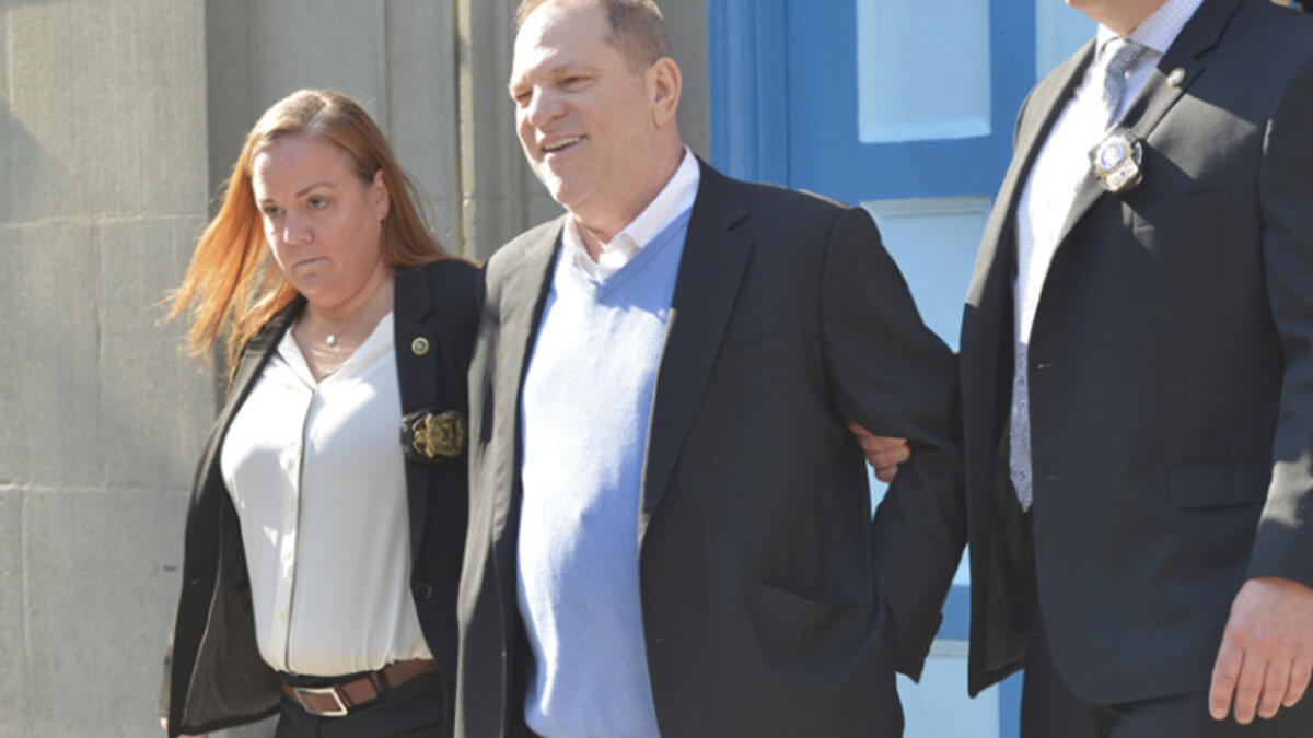 أُجريت التحقيقات الجنائية في شكاوى ست نساء على الأقل في لوس أنجلوس ونيويورك سيتي ولندن، وفي 25 مايو 2018، ألقي القبض على "واينستين" في نيويورك، بتهمة الاغتصاب وغيرها من الجرائم، وأفرج عنه بكفالة قدرها مليون دولار.