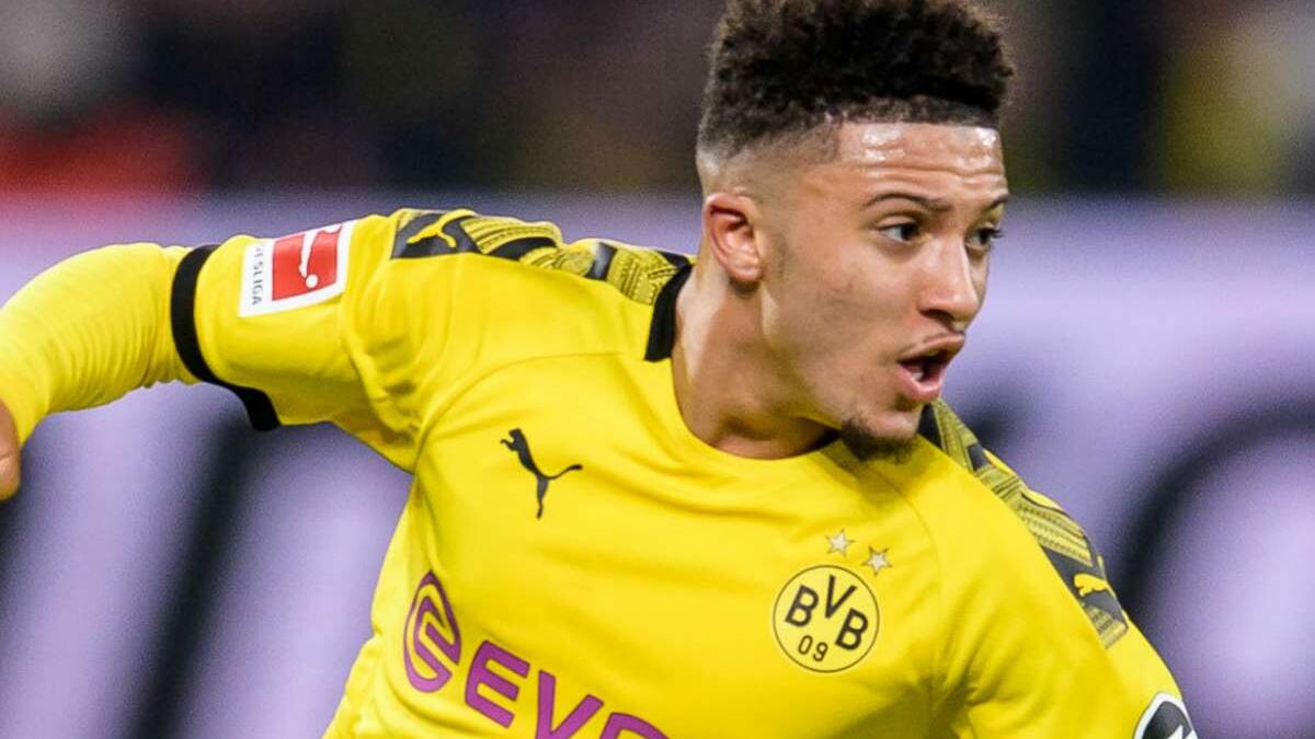 لاعب بوروسيا دورتموند جايدون سانشو (19 عاماً) وقيمته 120 مليون يورو