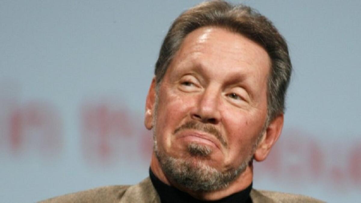 #7. Larry Ellison Net Worth: $62.5 Billion