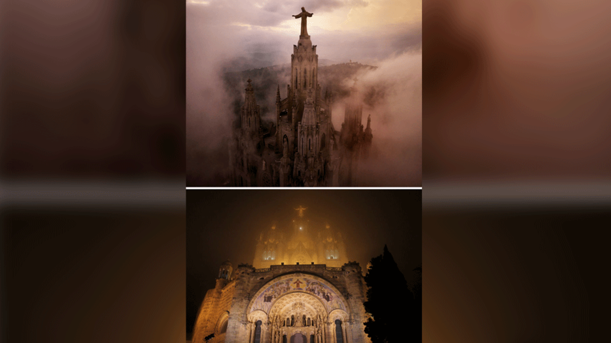9. Expiatori Del Sagrat Cor ، جبل Tibidabo ، برشلونة ، إسبانيا