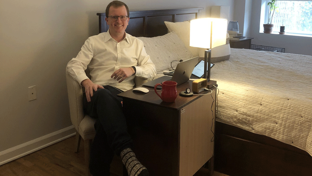 7. The “I might want to take a nap between tasks” office.