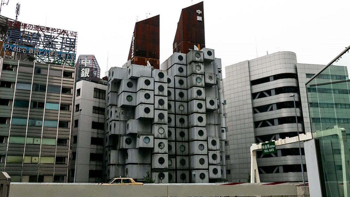 #10. Nakagin Capsule Tower