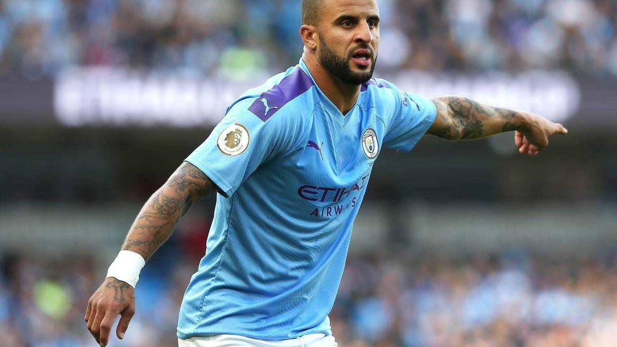 5- ظهير مانشستر سيتي كايل ووكر (35.21 كم/ساعة)