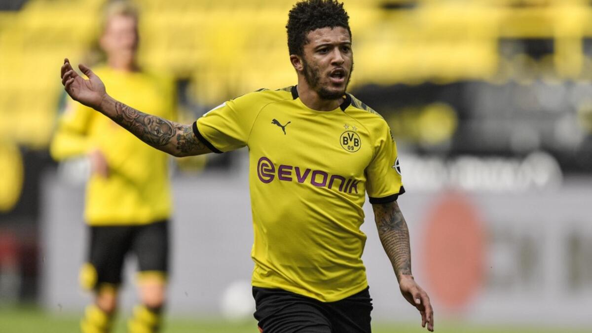 جايدون سانشو (بوروسيا دورتموند) ساهم بـ 31 هدفاً سجل منها 14 وصنع 17 هدفاً آخر