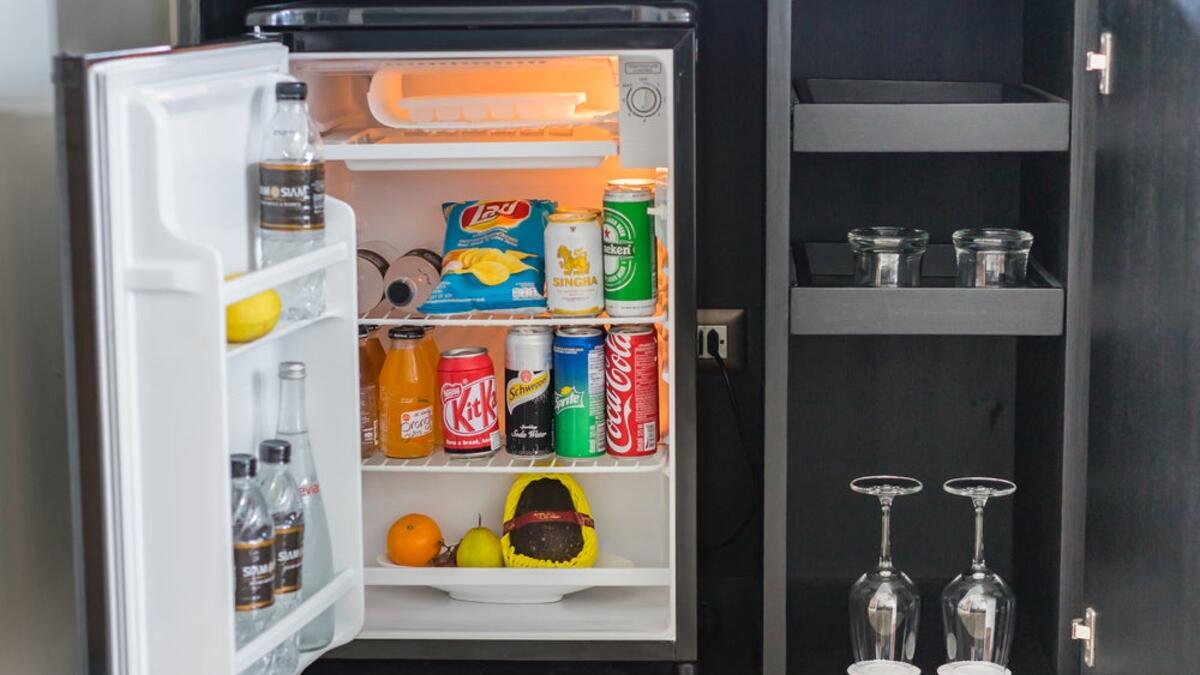 5. In-room coffee machines and minibars