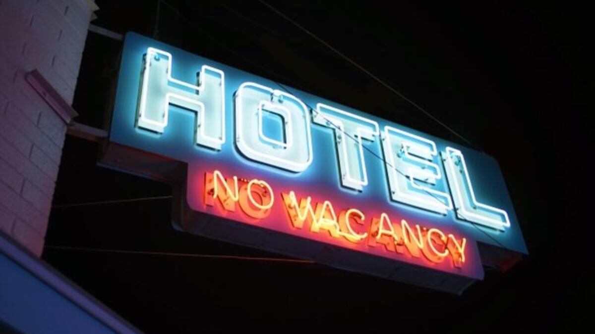 3. “No rooms available” phrase