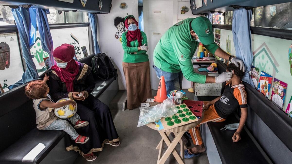 Almost a third of Egypt's population of 100 million lives in poverty, with street children not only among the poorest, but also regularly exposed to verbal, physical and sexual violence. The coronavirus pandemic has left them even more vulnerable. Khaled DESOUKI / AFP