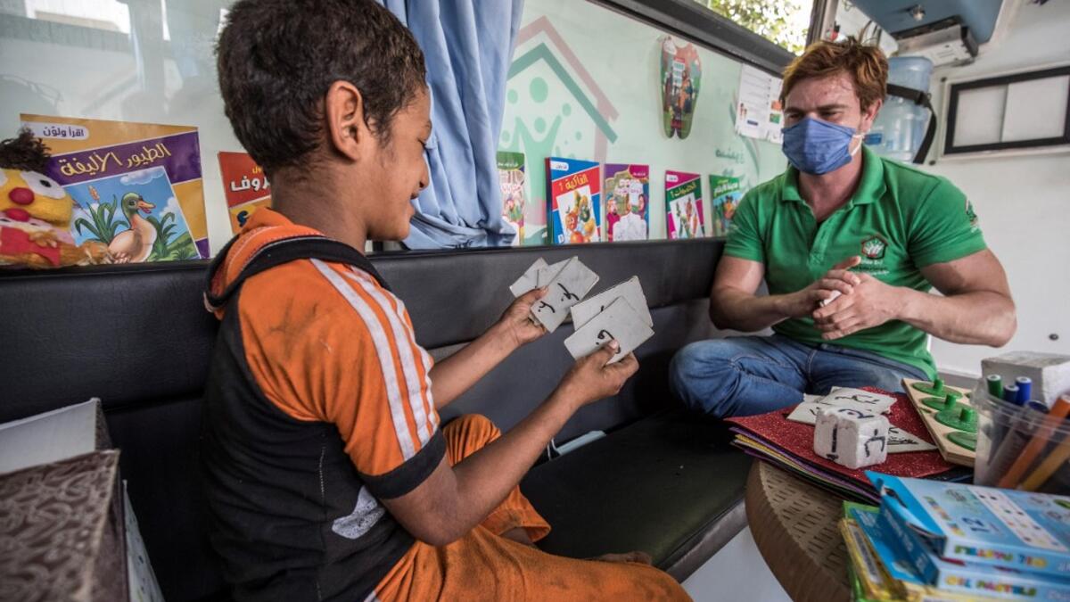 Almost a third of Egypt's population of 100 million lives in poverty, with street children not only among the poorest, but also regularly exposed to verbal, physical and sexual violence. The coronavirus pandemic has left them even more vulnerable. Khaled DESOUKI / AFP