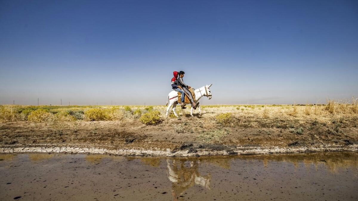 Oil pollution in Syria has become a growing concern since the 2011 onset of a civil war that has taken a toll on oil infrastructure and seen rival powers compete over control of key hydrocarbon fields. DELIL SOULEIMAN / AFP