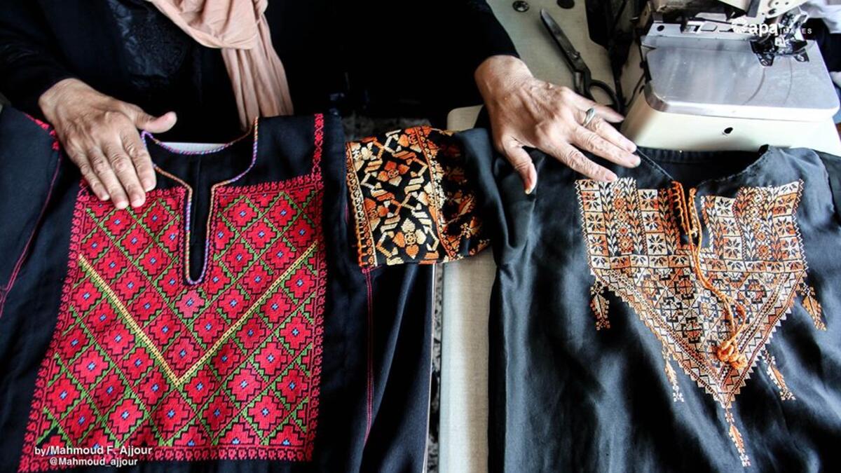 Palestinians every year celebrate the Traditional Costume Day. (Twitter/ by Mahmoud F. Ajjour)