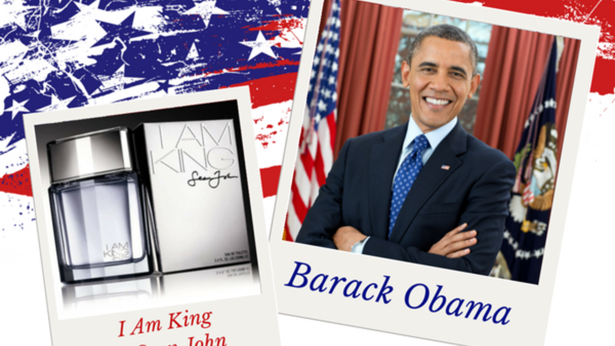 الرئيس الأمريكي السابق "باراك أوباما": لم يتحدث الرئيس السابق والسيدة الأولى "ميشيل" علانية عن العطور المفضلة لديهم، لكن مصادر مقربة منهم تقول أنه يفضل عطر I am king من Sean John.