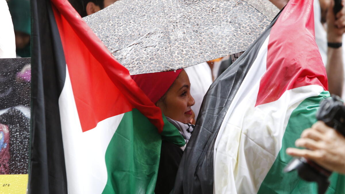 Palestinians every year celebrate the Traditional Costume Day. (Shutterstock)