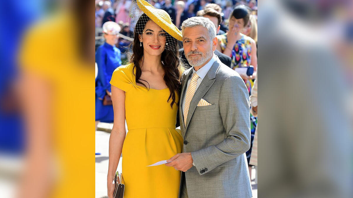Amal and George Clooney have donated $100,000 to Beirut-based charities.