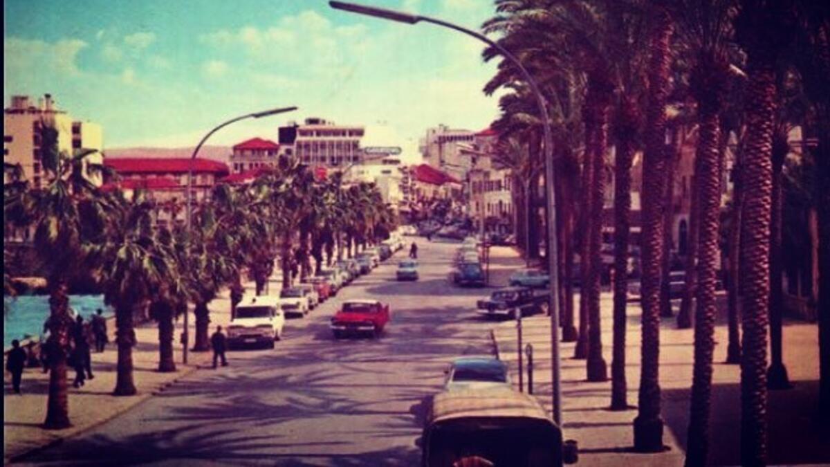 French Avenue, Beirut, 1960’s. (Instagram)