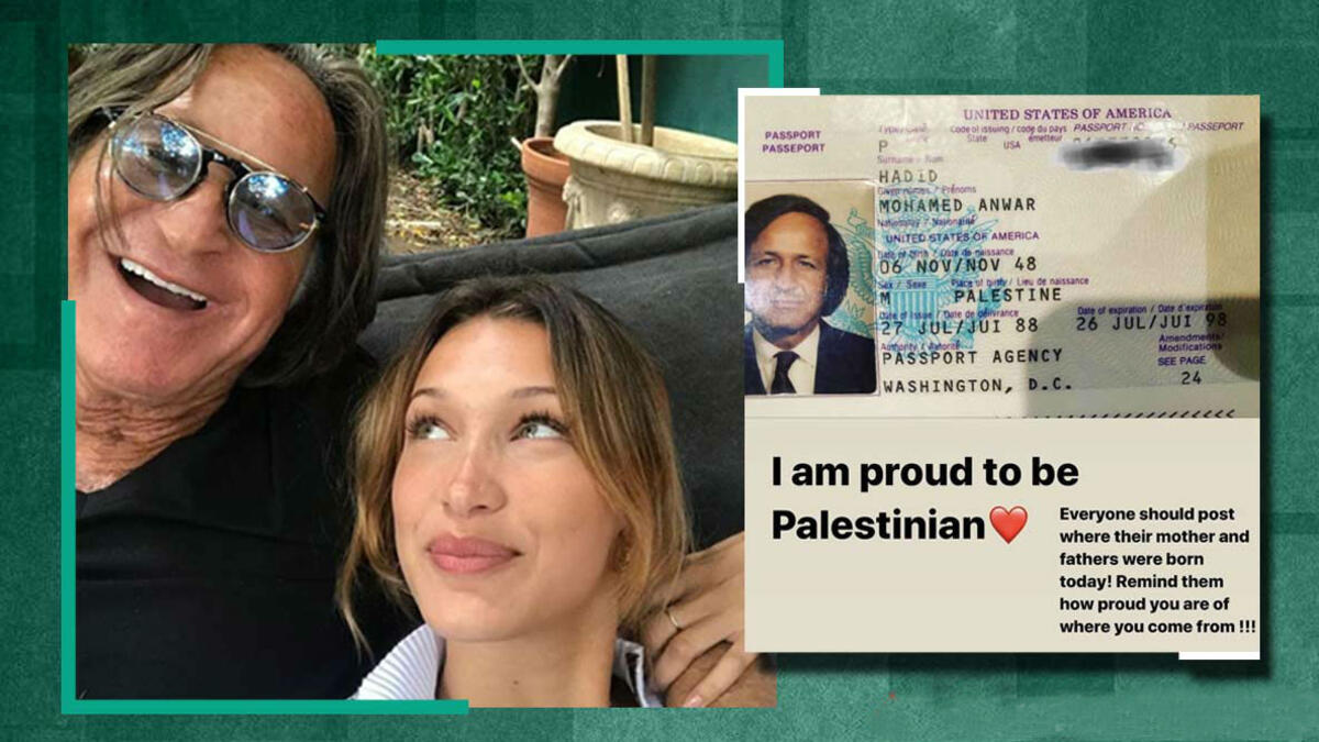 حذف تطبيق "إنستغرام" صورة نشرتها عارضة الأزياء الأمريكية ذات الأصول الفلسطينية "بيلا حديد" لجواز سفر والدها "محمد حديد"، حيث حاولت بهذه الصورة تسليط الضوء على مسقط رأسها فلسطين.