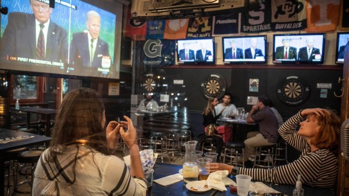 US Elections 2020: First Trump-Biden Presidential Debate (Twitter)