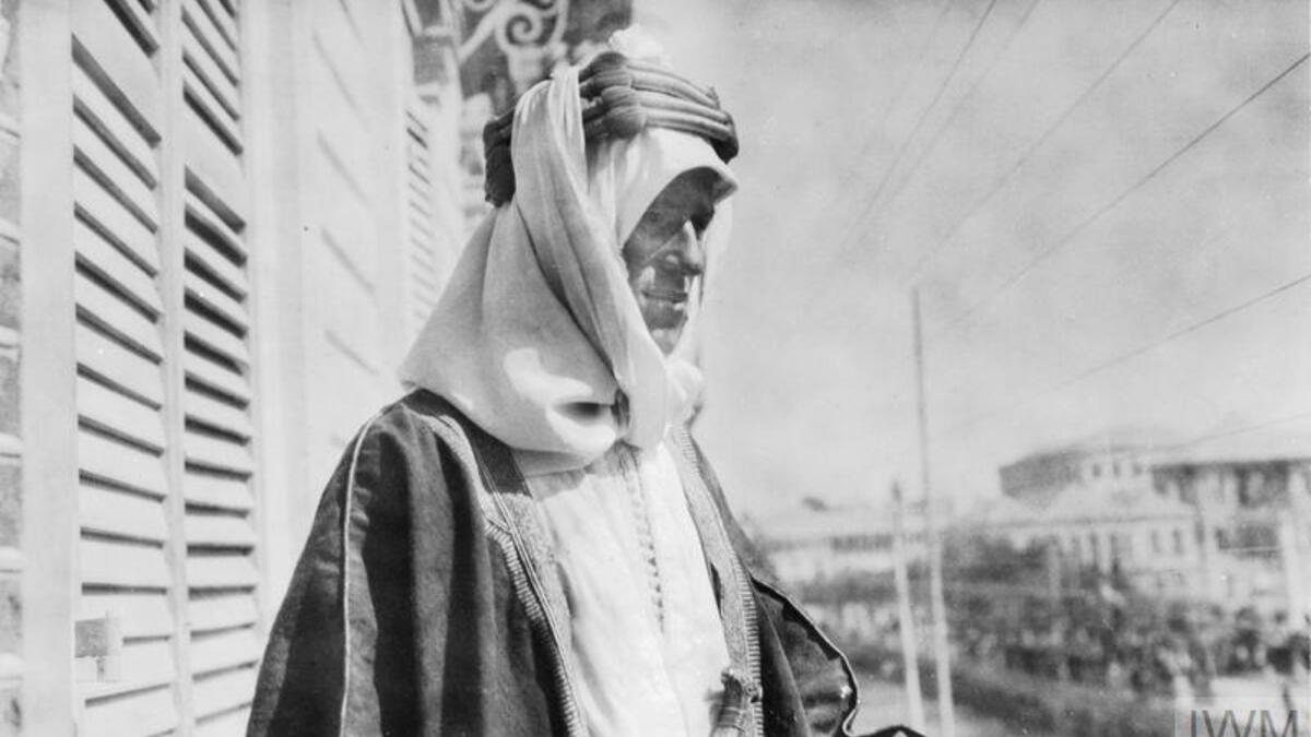 لم يحقق "لورنس" شهرة تُذكر إلا مع نهاية الحرب العالمية الأولى عام 1918.