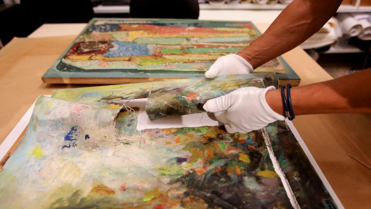 The blast at the capital's port on August 4 killed more than 190 people, and wounded thousands more as it sent lethal shockwaves pummelling through the city. But it also ravaged dozens of the capital's most cherished heritage buildings. ANWAR AMRO / AFP