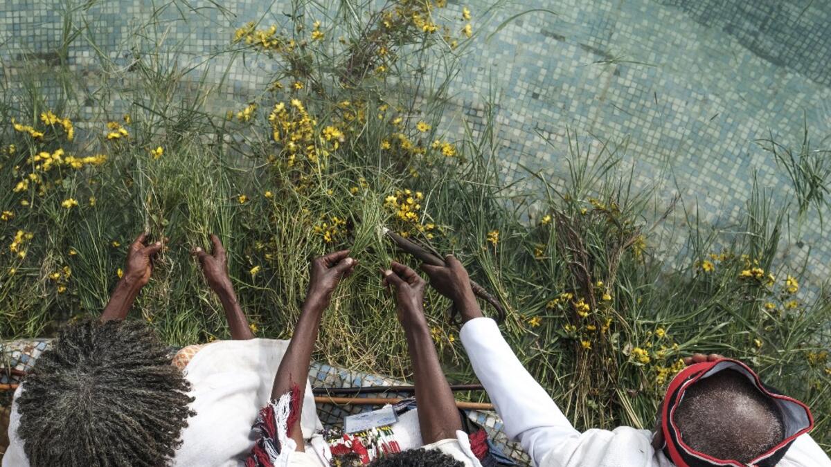 Members of Ethiopia's largest ethnic group gathered under heavy security in Addis Ababa for a scaled-back version of their annual thanksgiving festival against a backdrop of unrest and political division. EDUARDO SOTERAS / AFP