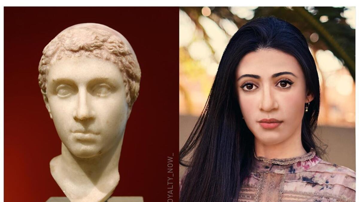 Cleopatra by Becca Saladin (royalty_now_/Instagram)