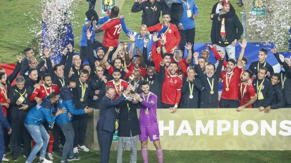 الأهلي المصري ثانياً 21 لقباً