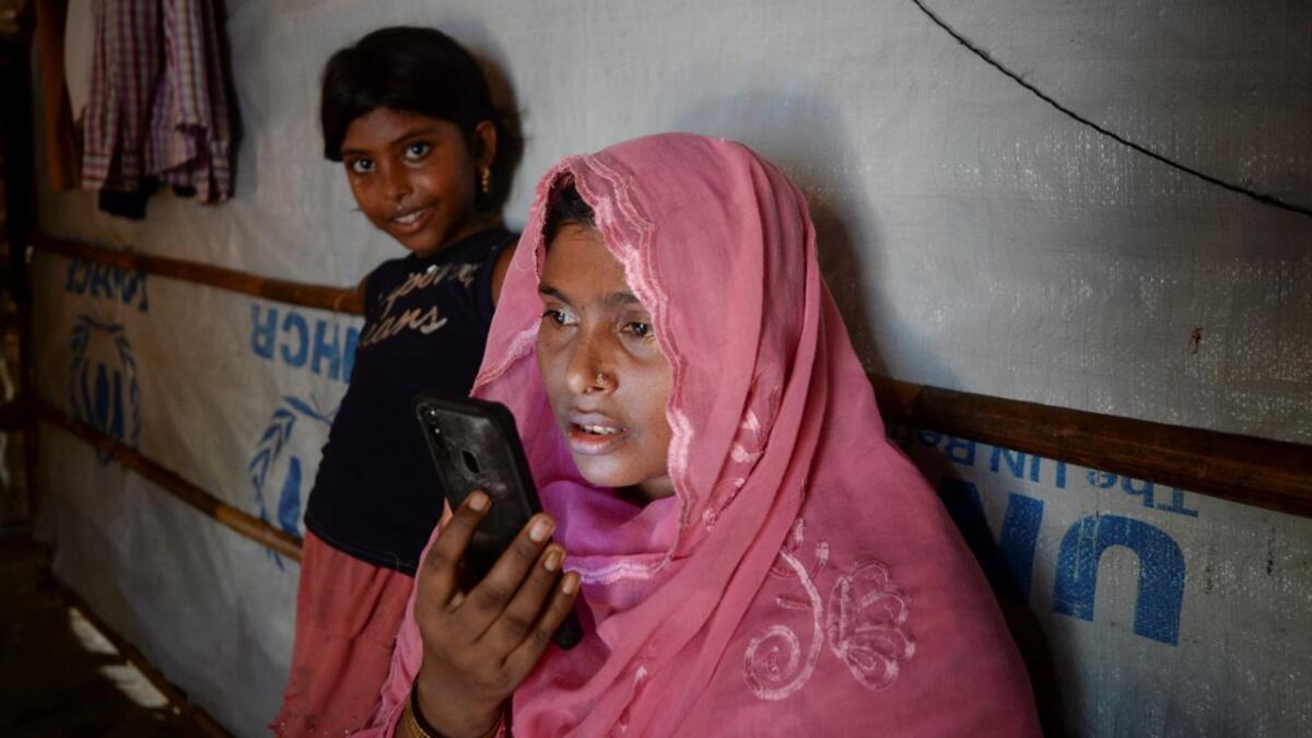 Stay in a squalid refugee camp -- hopeless, starving, and made to feel a burden -- or leave, risking death, rape, human trafficking and months at sea to reach a husband you've never met. This is the bleak choice many Rohingya women, already scarred from fleeing persecution in Myanmar, are now facing.  Munir UZ ZAMAN / AFP