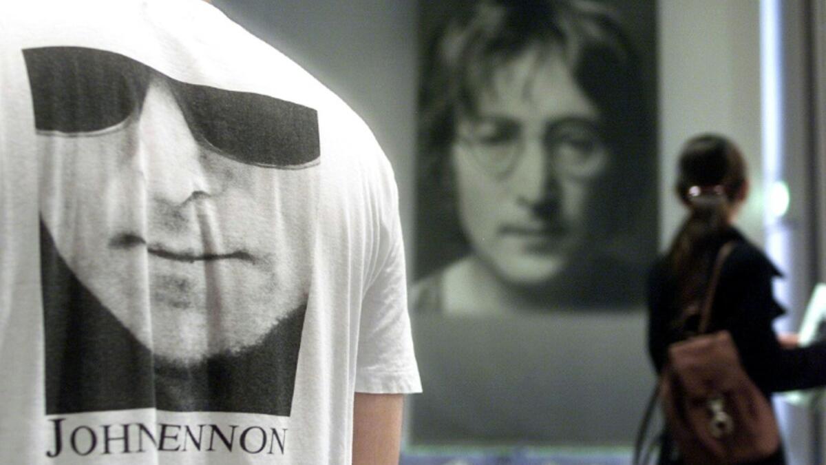 Sceptics questioned Lennon's status as a counterculture icon / © AFP/File