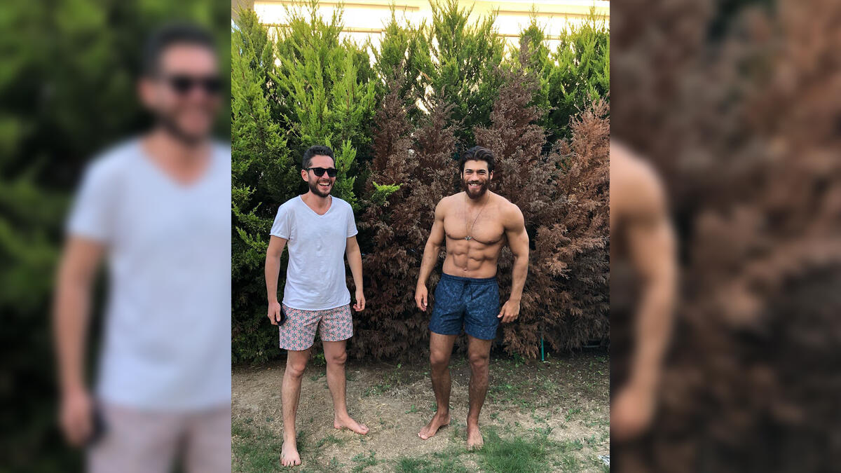 Can Yaman topless