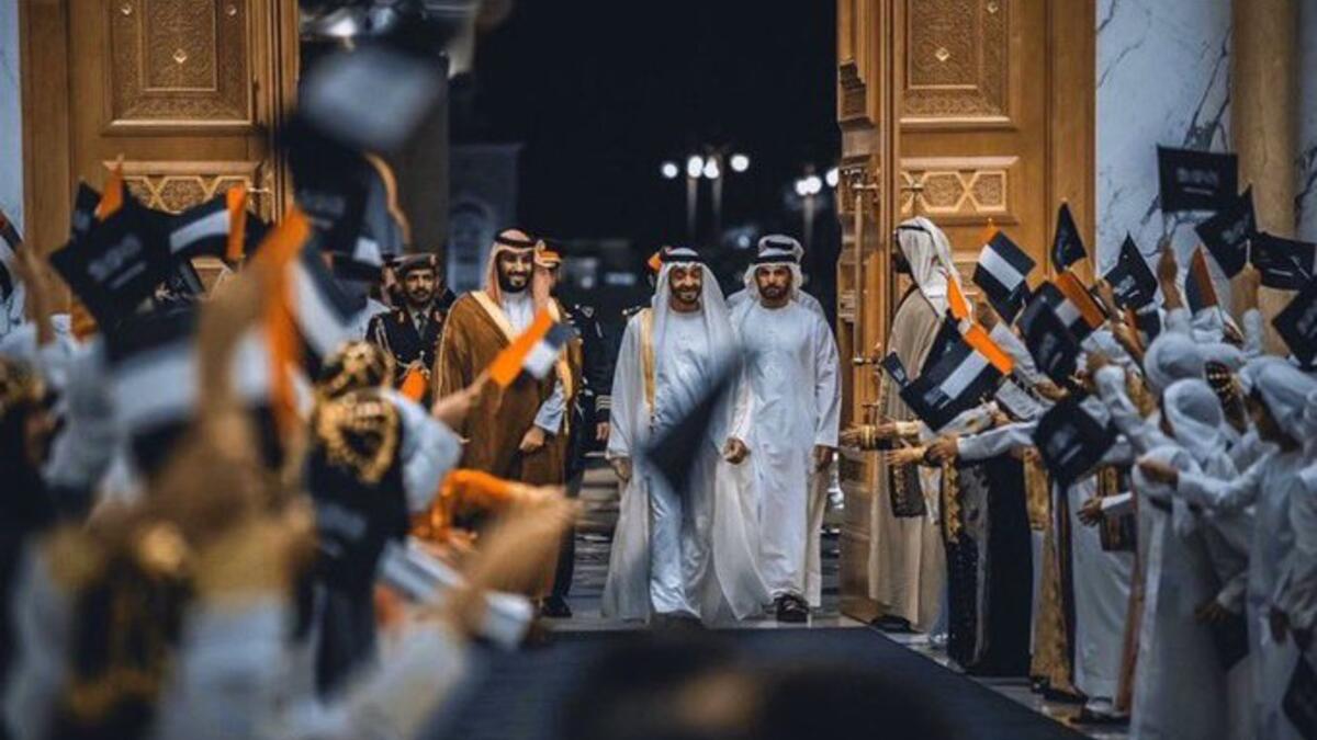 Saudi Arabia congratulates The UAE on its National Day. (twitter)