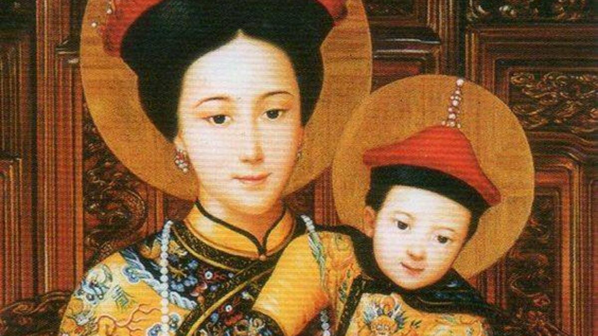 One of the interpretations of the Virgin Mary (Facebook)