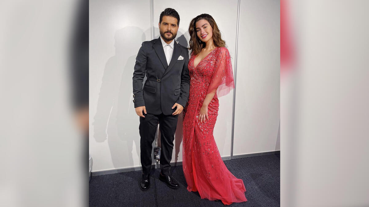 Nassif Zeytoun held a concert in Dubai and Rawan Bin Hussain attended it