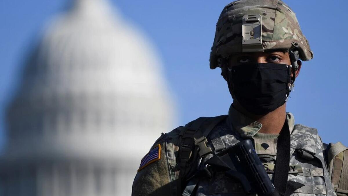 رفع حجم المراقبة الجوية لحفل التنصيب والتي توفرها عادة السلطات المحلية والبنتاغون.