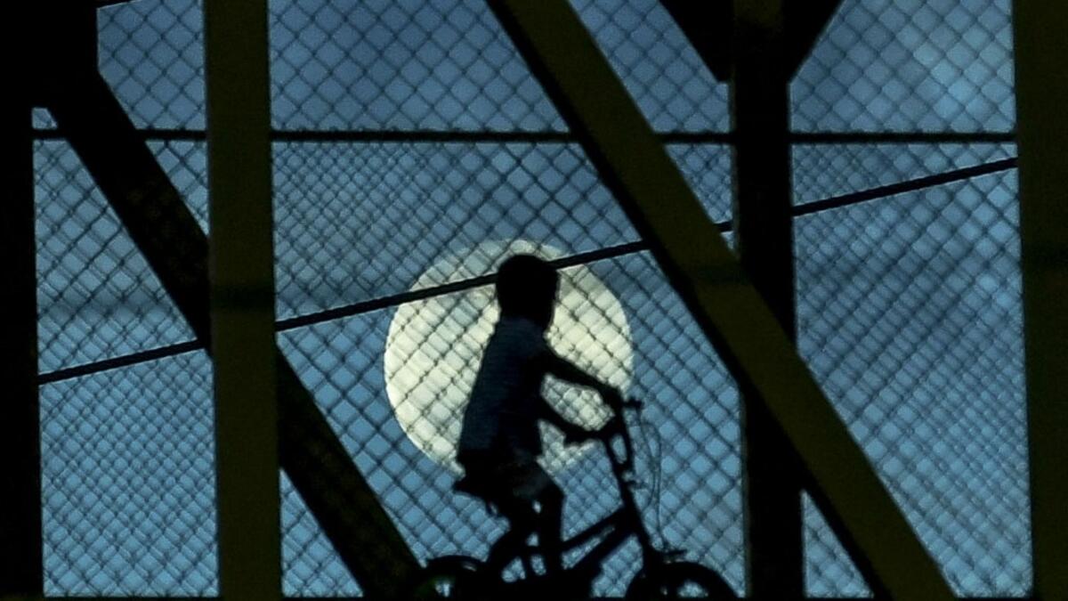 Full Moon in Medellin, Colombia