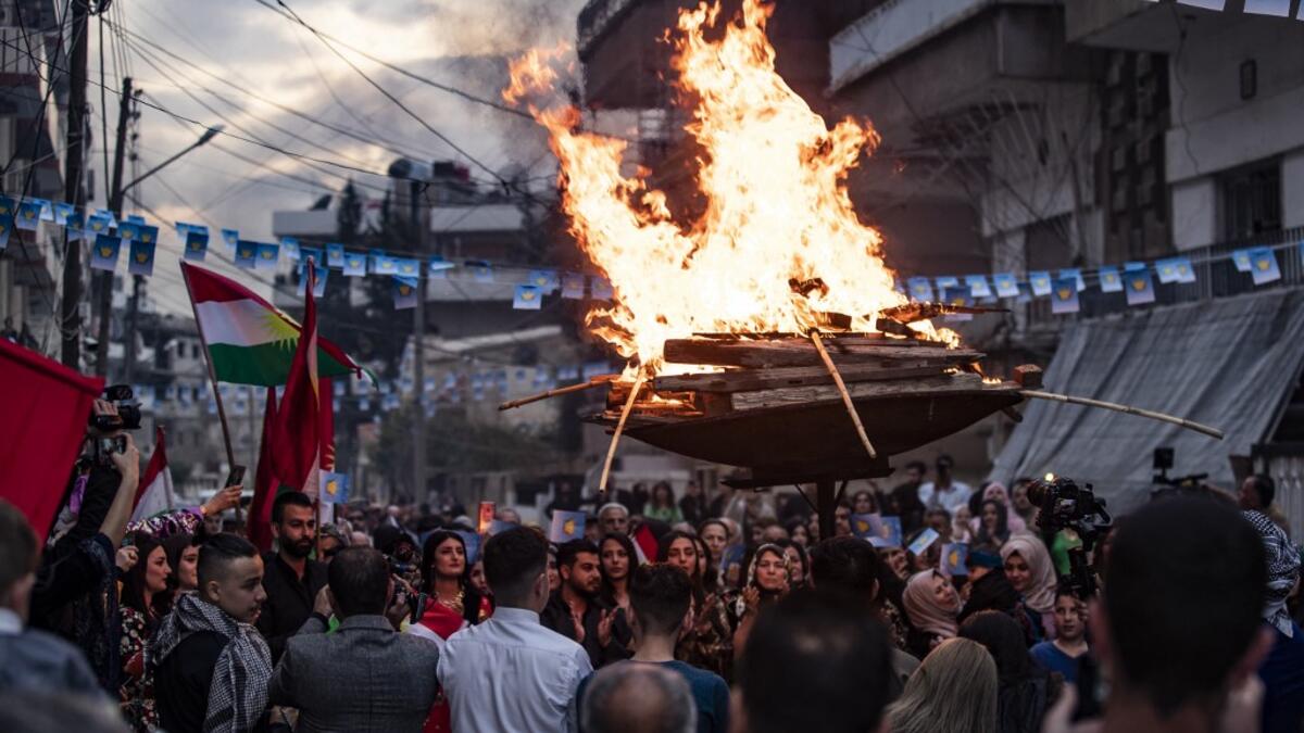 Nowruz day celebrated