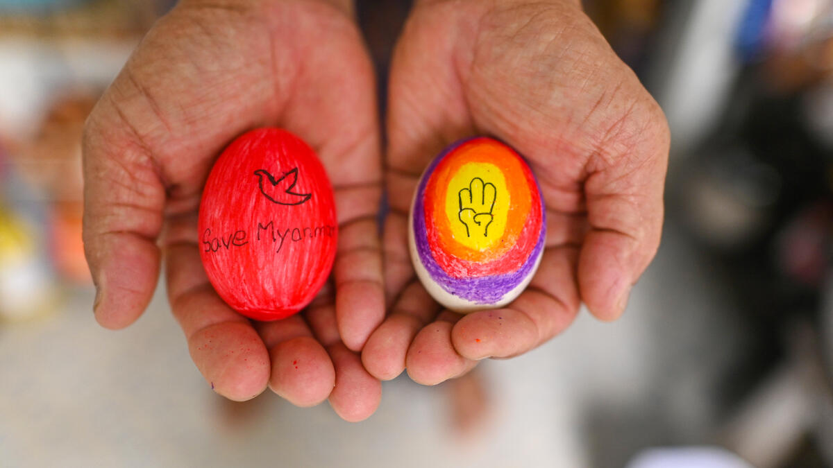 Anti-coup protests in Myanmar