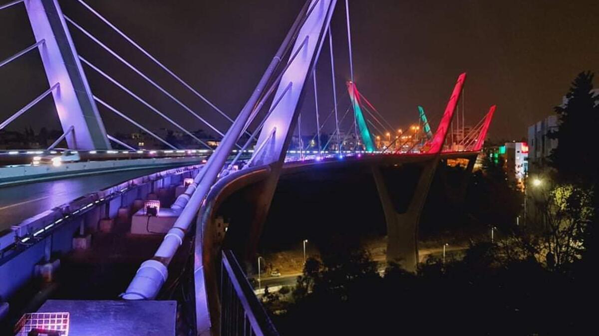 Jordan celebrates state's centennial