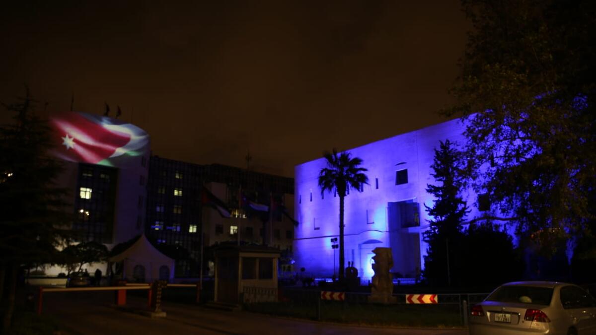 Jordan celebrates state's centennial