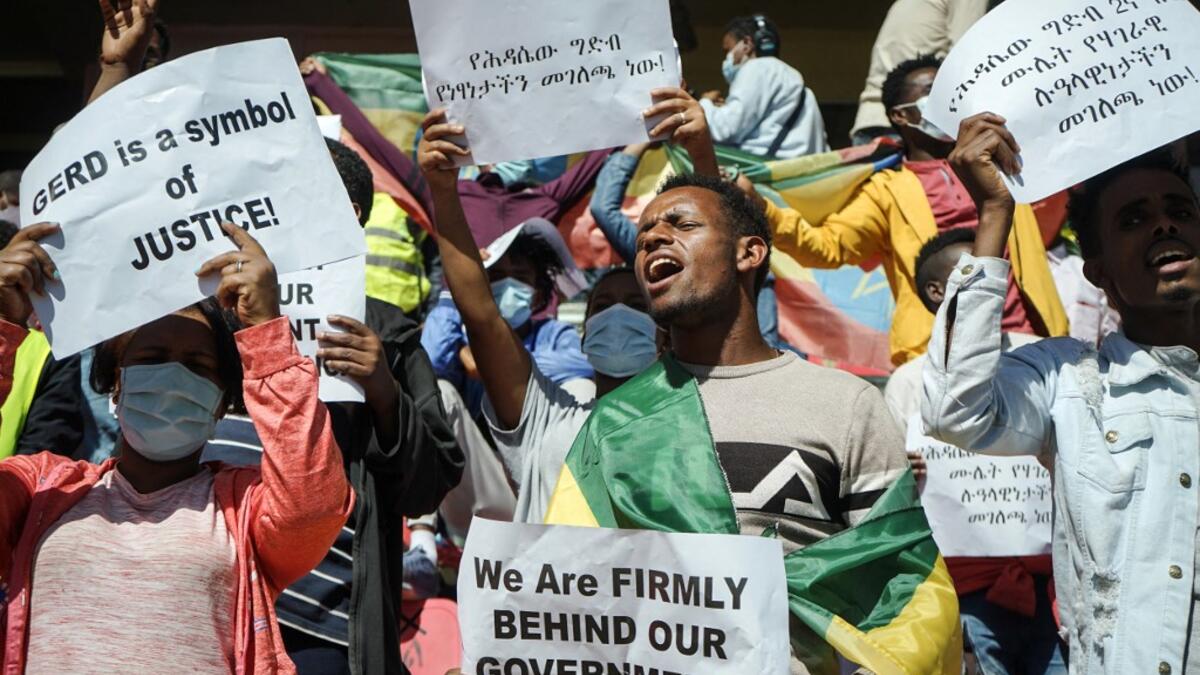 Ethiopians Protests US Restrictions on Economic and Security Assistance
