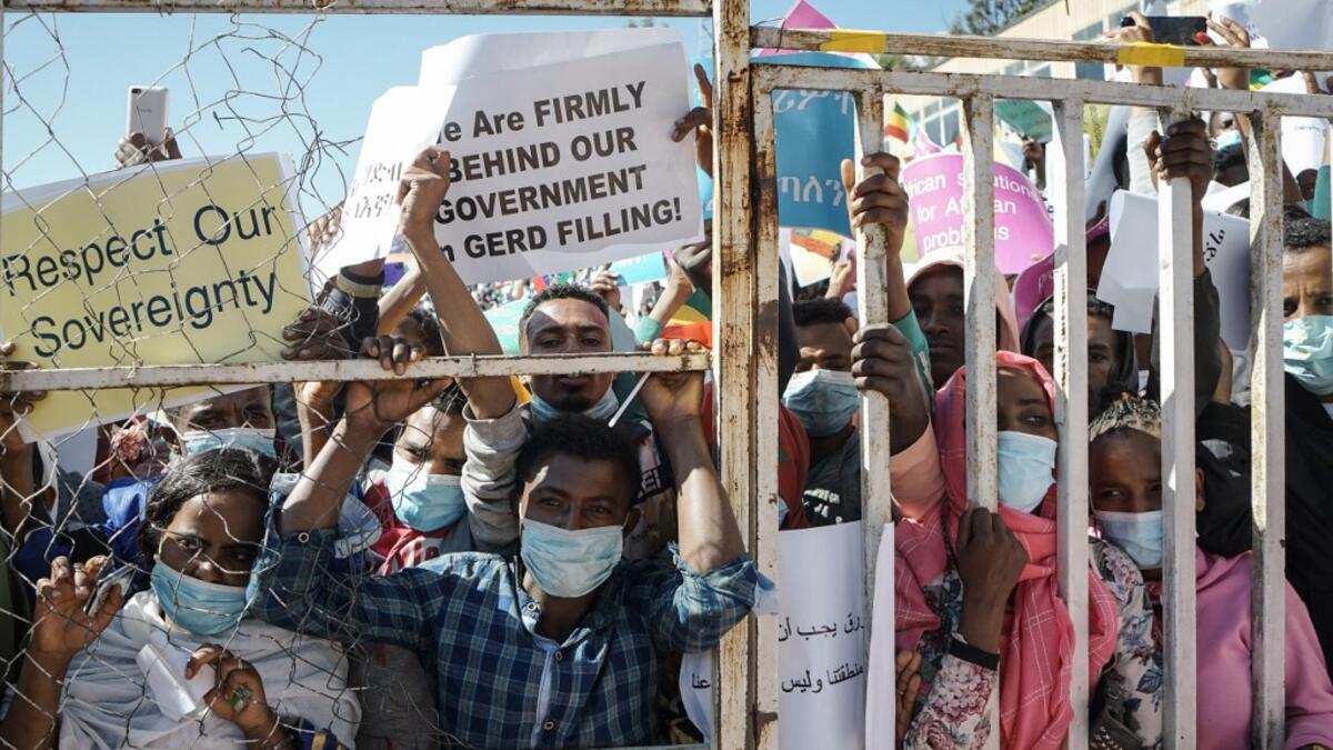 Ethiopians Protests US Restrictions on Economic and Security Assistance