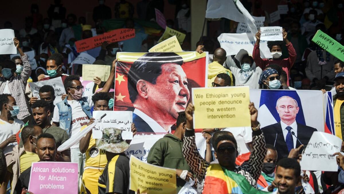 Ethiopians Protests US Restrictions on Economic and Security Assistance