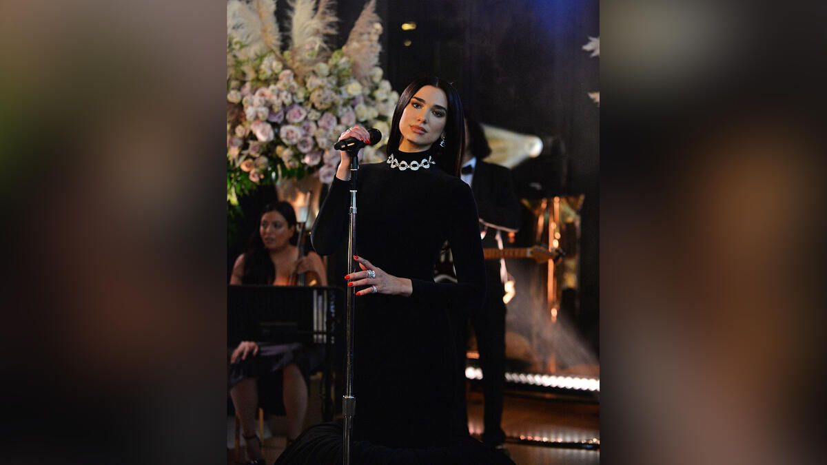 British singer Dua Lipa